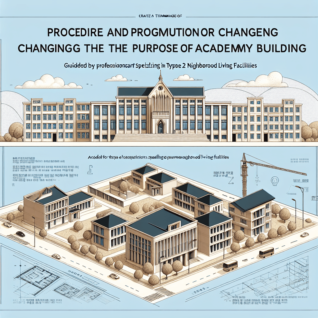 Read more about the article 학원 용도변경 절차 및 주의사항 – 전문 건축사 가이드